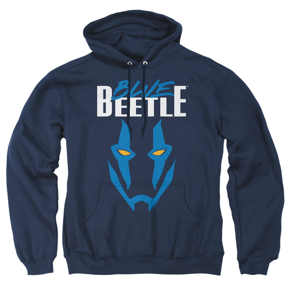 Blue Beetle Mask Hoodie Rocker Merch blue-beetle-mask-hoodie-rocker-merch
