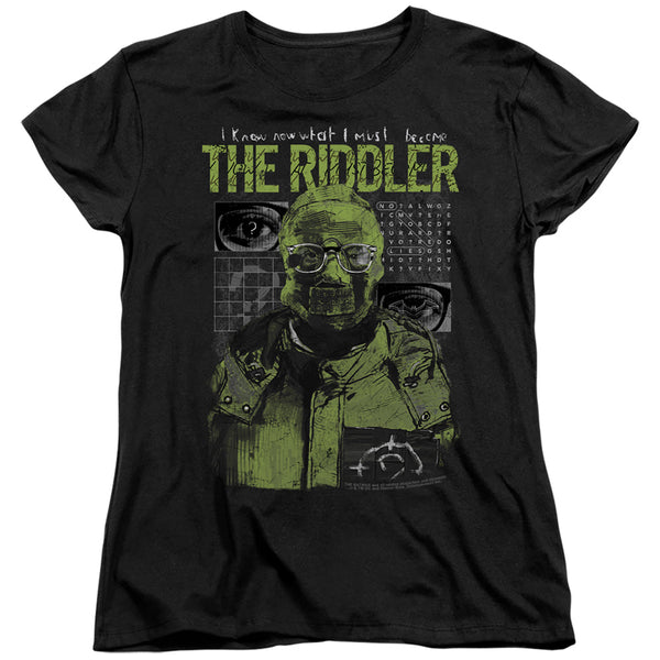 The Batman Riddler Illustration Women's T-Shirt