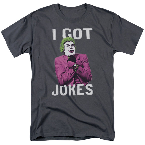 Batman TV Show Got Jokes Charcoal T-Shirt