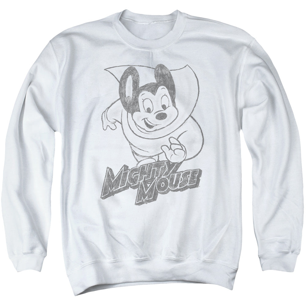 Mighty Mouse Mighty Sketch Sweatshirt – Rocker Merch