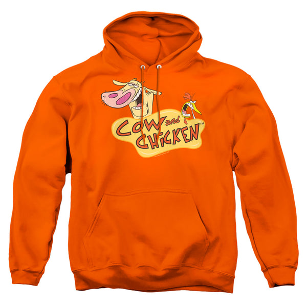 Cow and Chicken Logo Hoodie