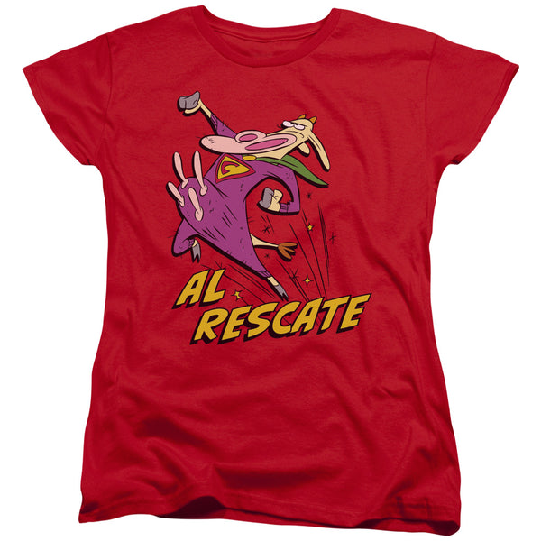 Cow and Chicken Al Rescate Women's T-Shirt