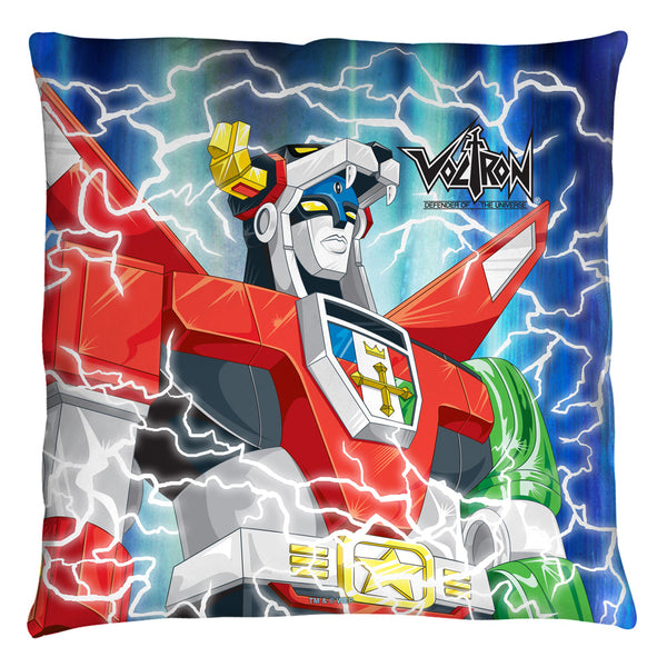 Voltron Lightning Combine Throw Pillow