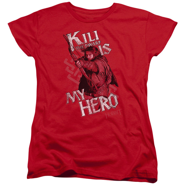 The Hobbit Movie Trilogy Kili Is My Hero Women's T-Shirt