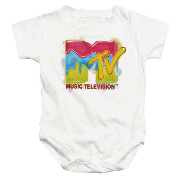 MTV Paint Logo Infant Snapsuit