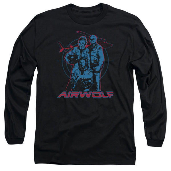 Airwolf Graphic Long Sleeve T-Shirt