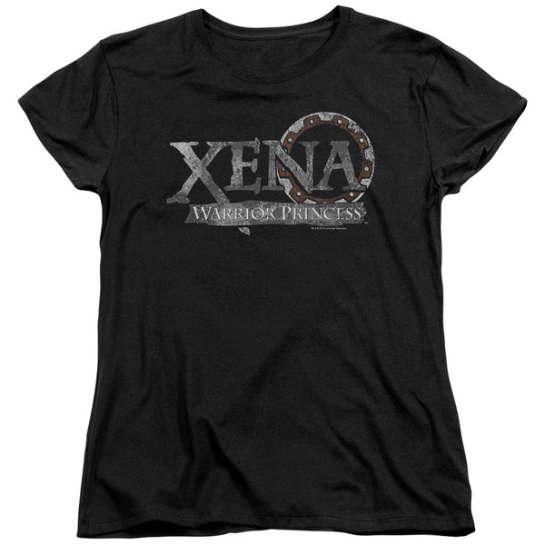 Xena Warrior Princess Battered Logo Women's T-Shirt