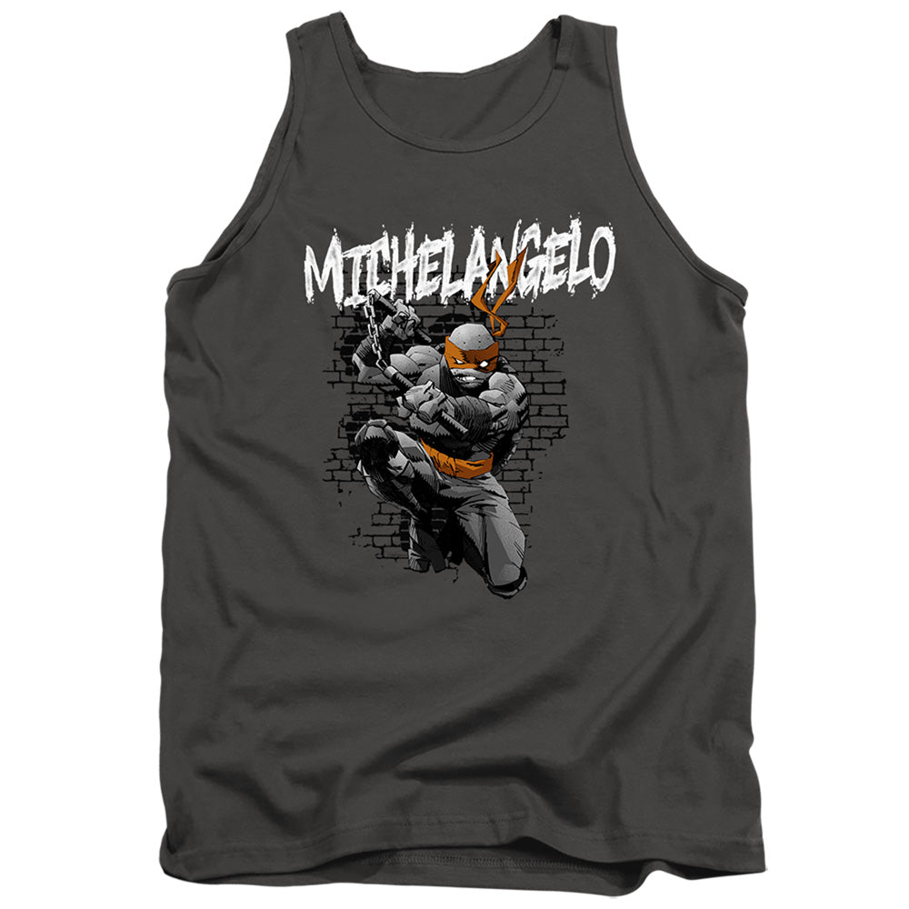 Teenage Mutant Ninja Turtles Tmnt Michelangelo Tank Top Rocker Merch 8153