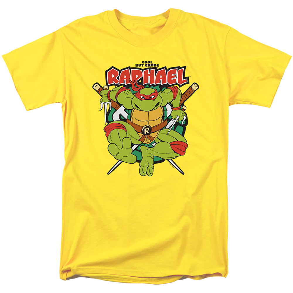 Trevco Teenage Mutant Ninja Turtles Cool But Crude Raphael T-Shirt 100% Cotton / S / Yellow