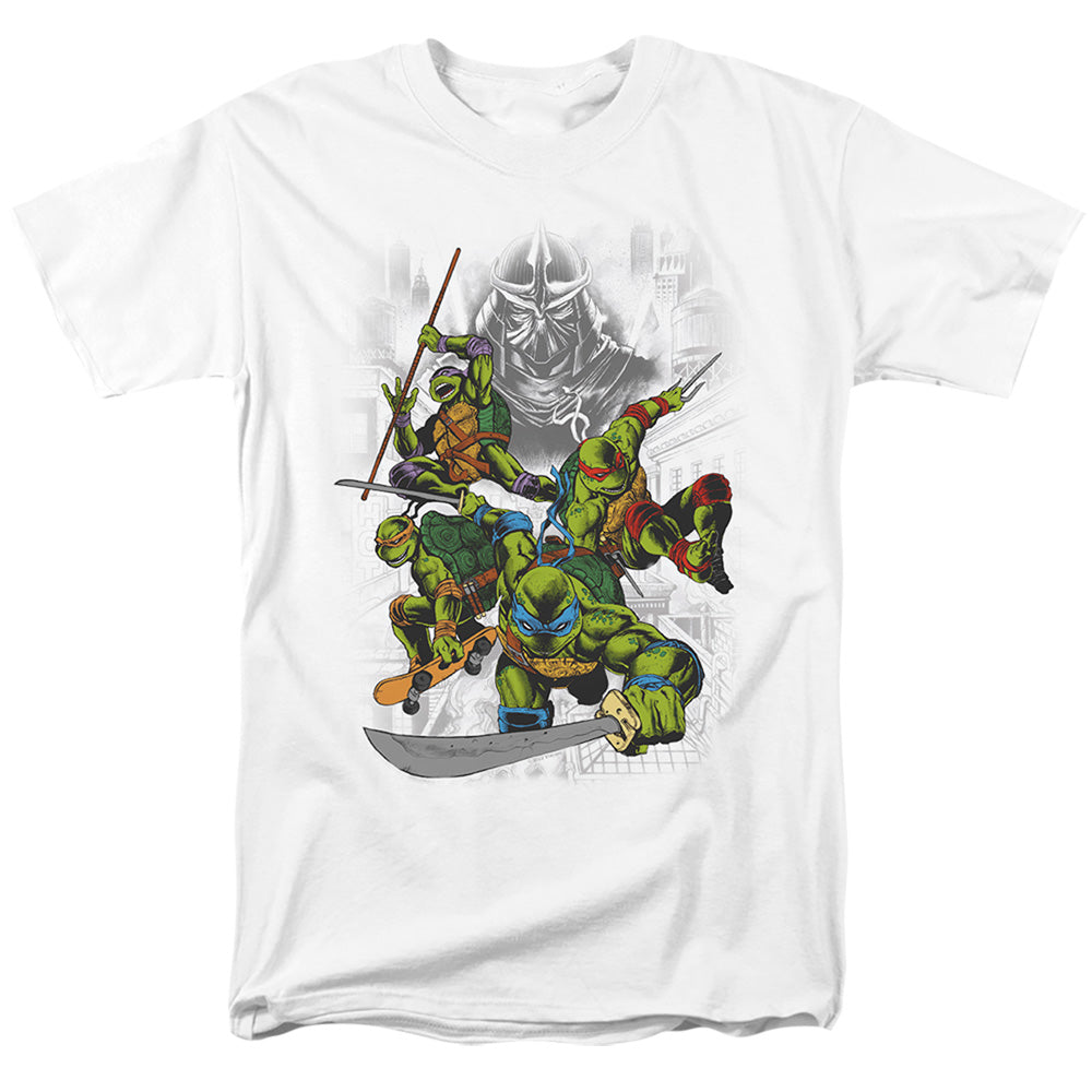 Teenage Mutant Ninja Turtles T-Shirt TMNT All Over Print Men's