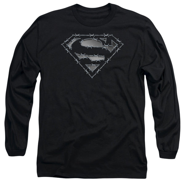 Superman Barbed Wire Long Sleeve T-Shirt