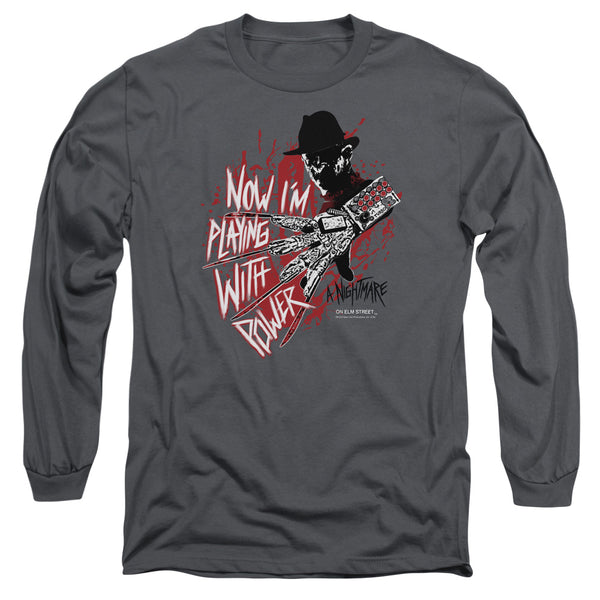 Nightmare on Elm Street Playing With Power Long Sleeve T-Shirt