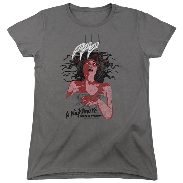 Nightmare on Elm Street Illustrated European Poster Women's T-Shirt