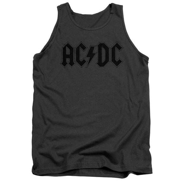 AC/DC Worn Logo Tank Top - Rocker Merch