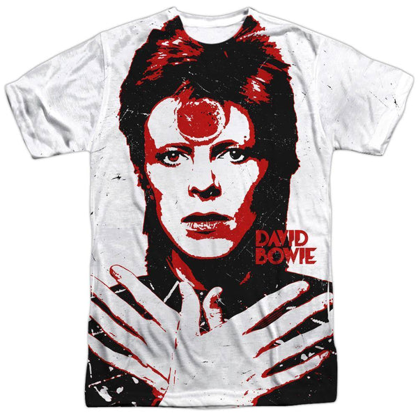 David Bowie Piercing Gaze Sublimation T-Shirt | Rocker Merch™