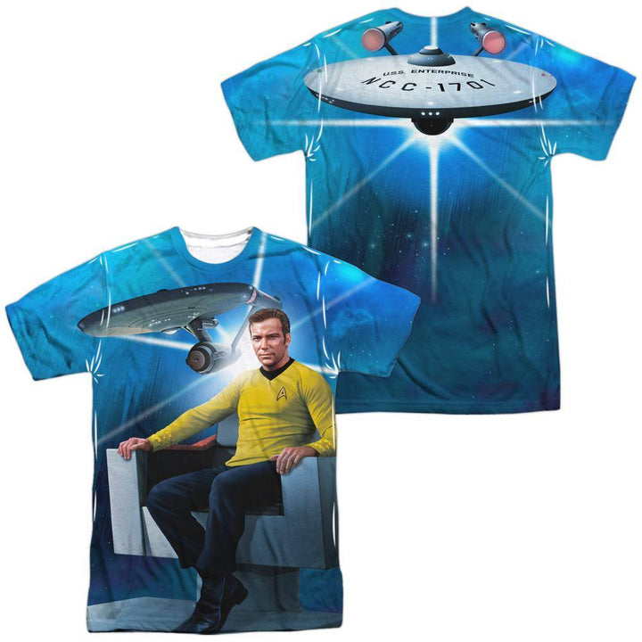 Star Trek The Original Series Kirk's Ship Sublimation T-Shirt | Rocker Merch™