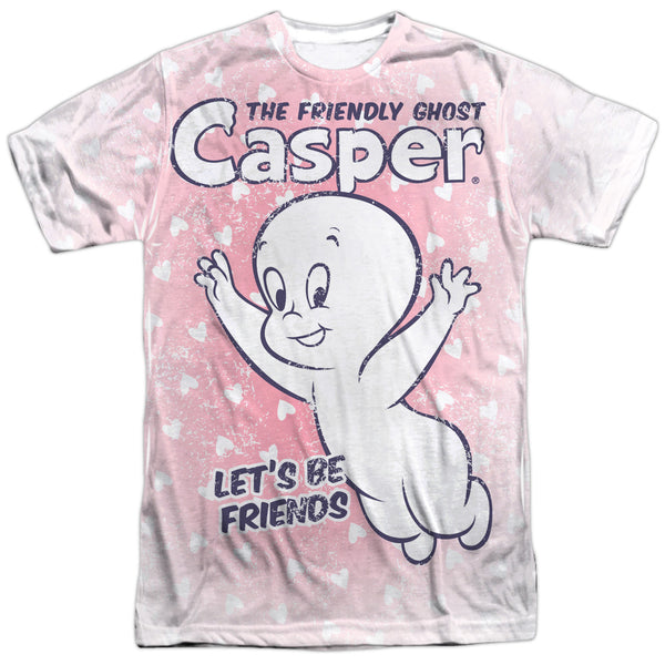 Casper the Friendly Ghost Let's Be Friends Sublimation T-Shirt