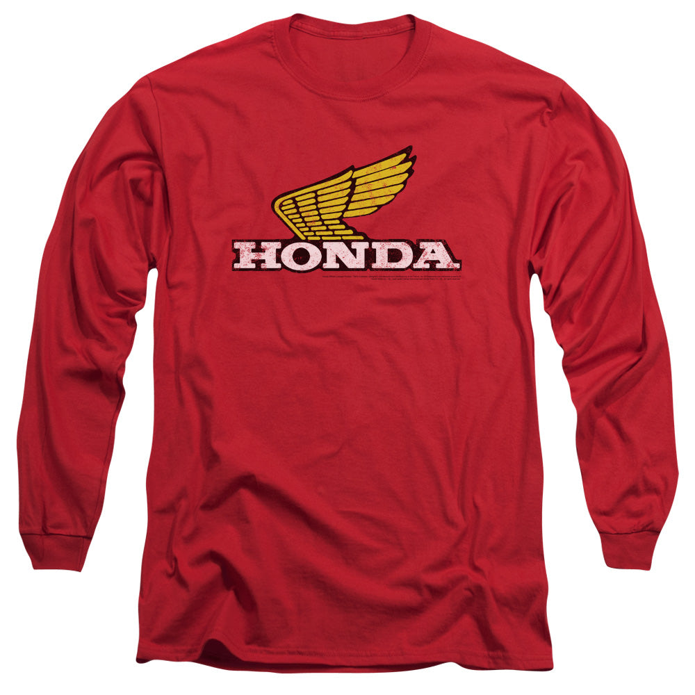 Honda Yellow Wing Logo Long Sleeve T-Shirt – Rocker Merch