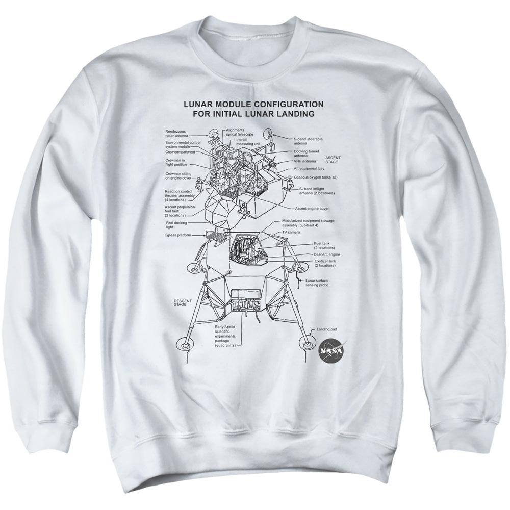 Nasa diagram shop hoodie sweatshirt