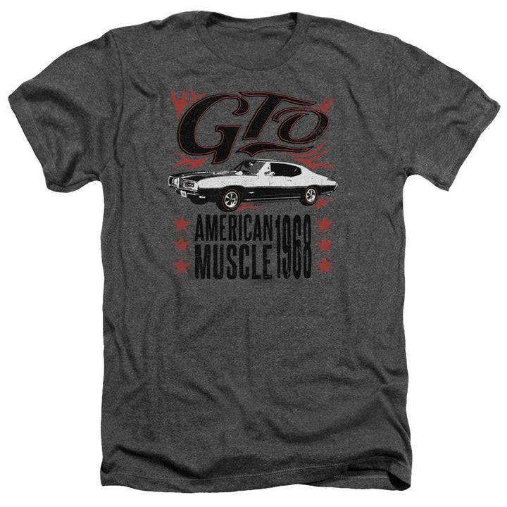 Pontiac Vintage Cars GTO Flames T-Shirt - Rocker Merch™