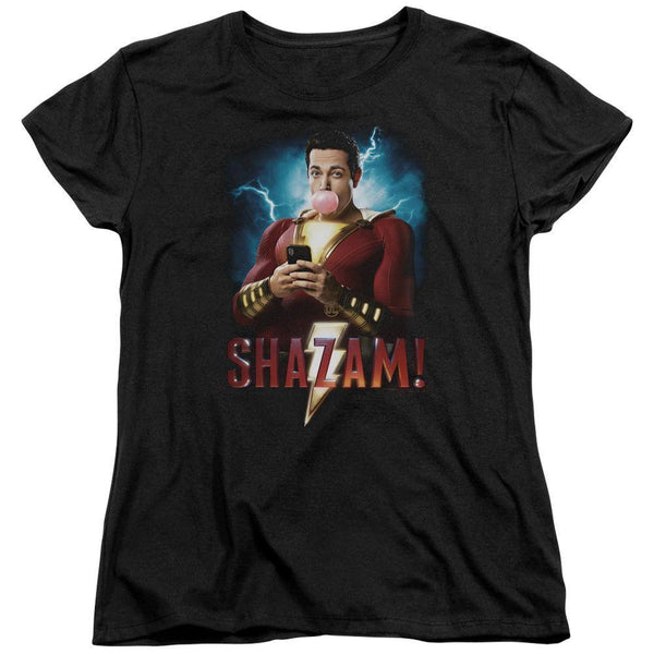 Shazam Movie Blowing Up Women's T-Shirt - Rocker Merch