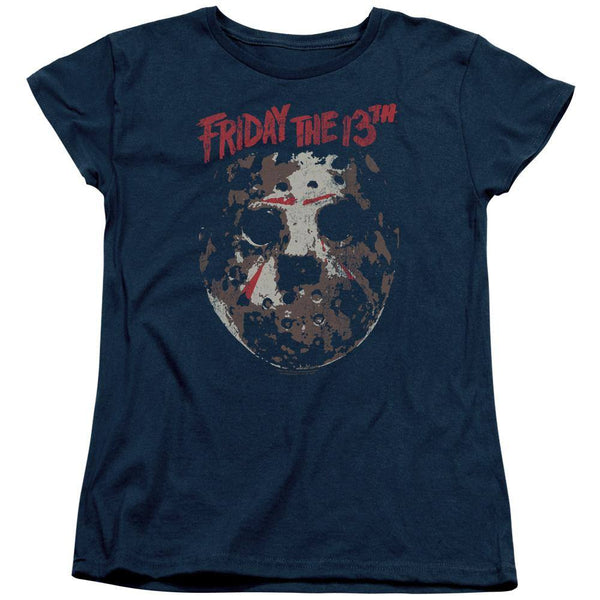 Friday The 13th Rough Mask Women's T-Shirt | Rocker Merch™