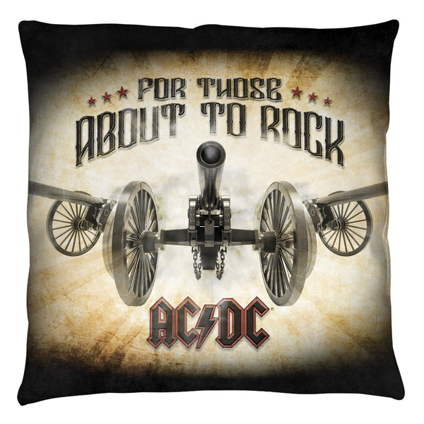 AC/DC Bang Throw Pillow