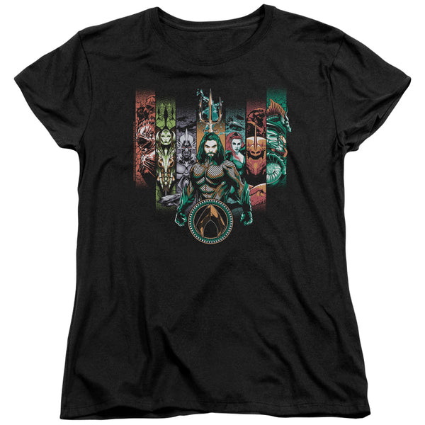 Aquaman Movie Unite the Kingdoms Women's T-Shirt