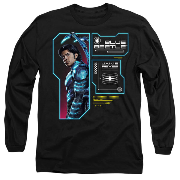 Blue Beetle Data Read Out Long Sleeve T-Shirt