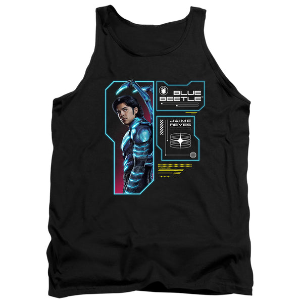 Blue Beetle Data Read Out Tank Top