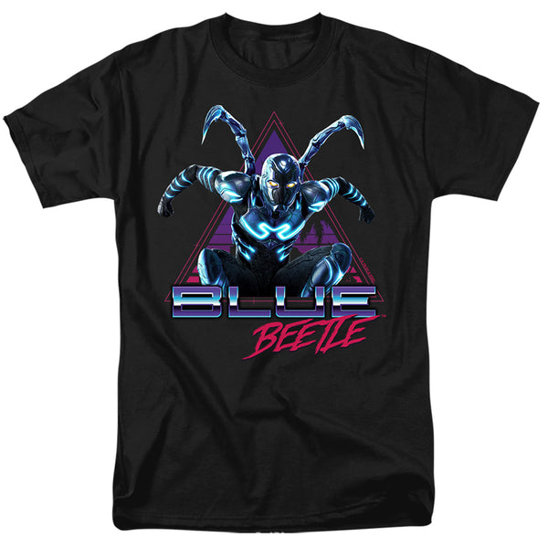 Blue Beetle Leaping Triangle T-Shirt