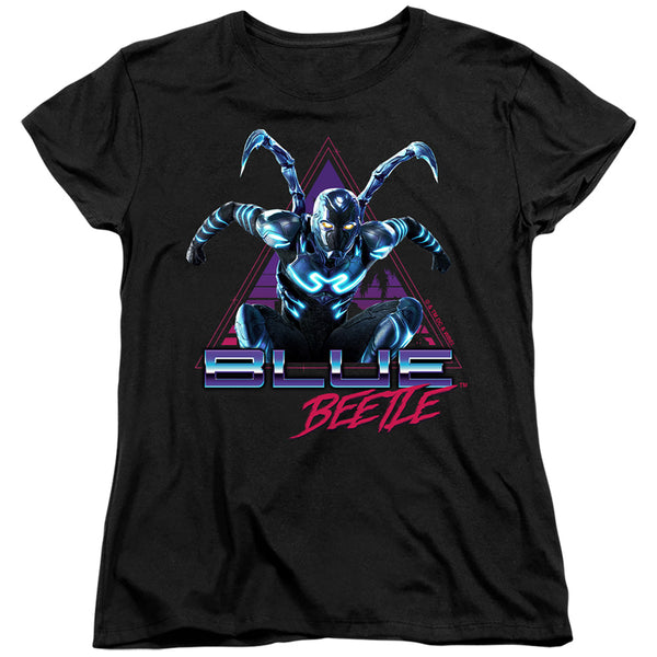 Blue Beetle Leaping Triangle Women's T-Shirt