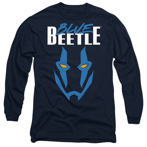 Blue Beetle Mask Long Sleeve T-Shirt