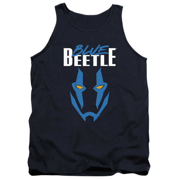 Blue Beetle Mask Tank Top