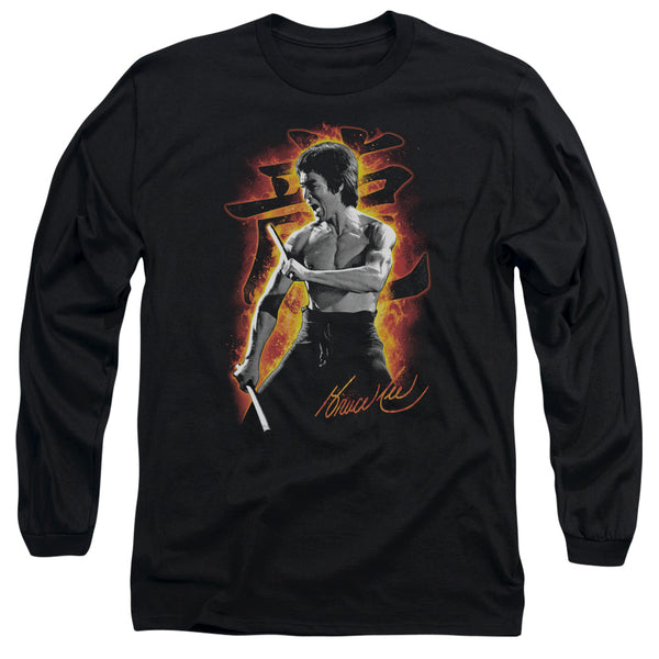 Bruce Lee Dragon Fire Long Sleeve T-Shirt