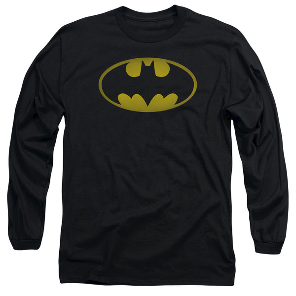 Batman Washed Bat Logo Long Sleeve T-Shirt