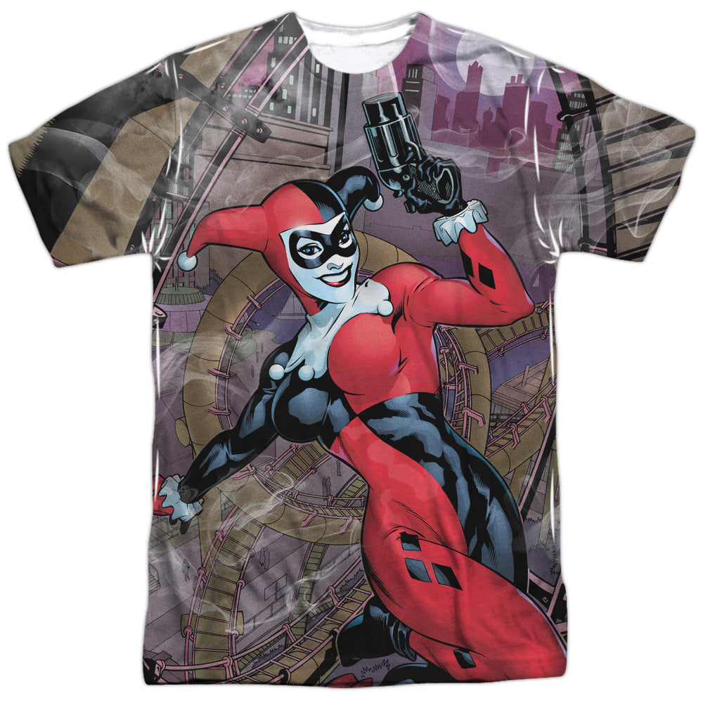 Harley Quinn Roller Coaster of Love Sublimation T-Shirt – Rocker Merch