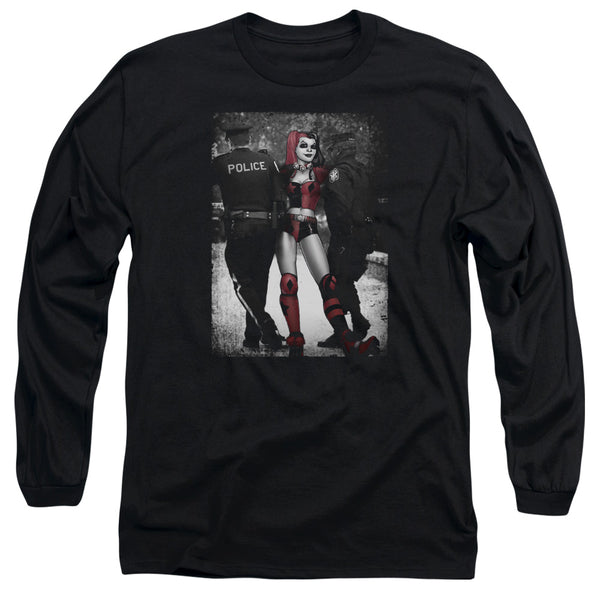 Harley Quinn Arrest Long Sleeve T-Shirt
