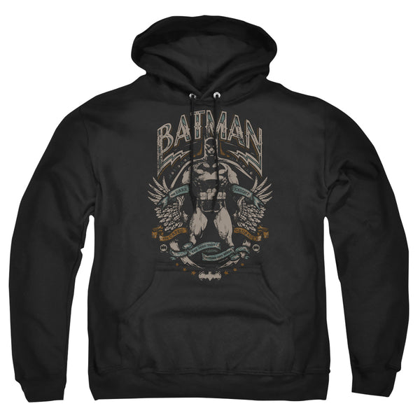 Batman Gotham Hero on Black Hoodie