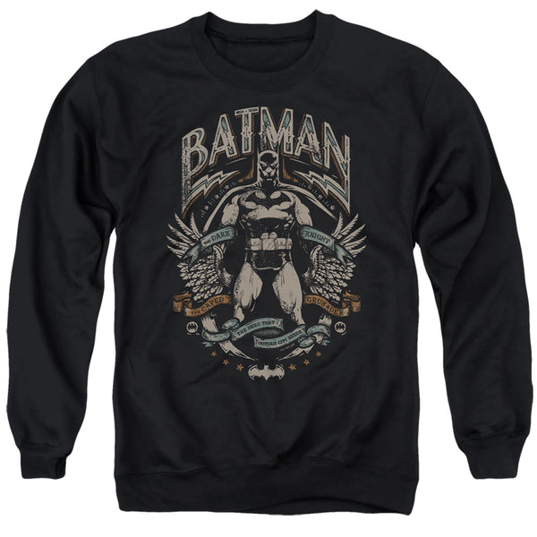 Batman Gotham Hero on Black Sweatshirt