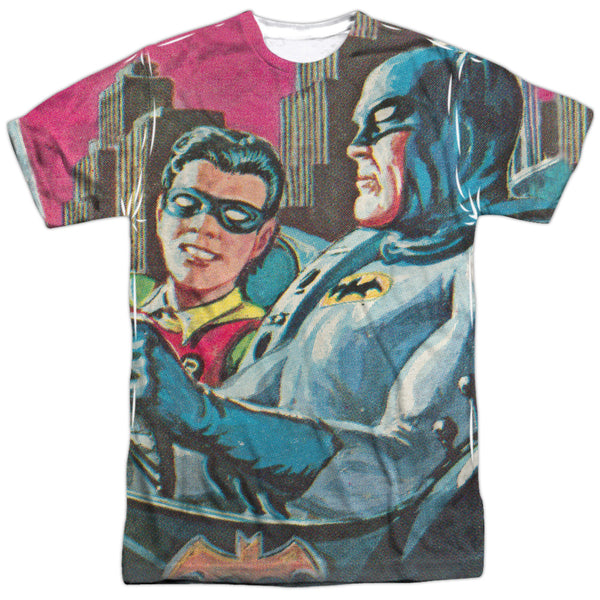 Batman TV Show Bat Signal Sublimation T-Shirt