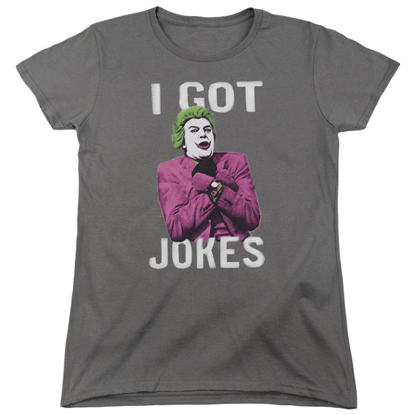 Batman TV Show Got Jokes Charcoal Women's T-Shirt