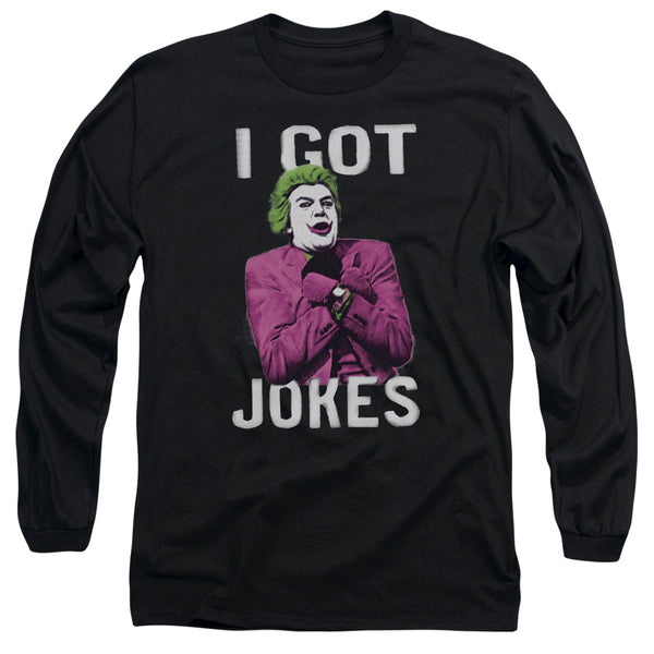 Batman TV Show Got Jokes Black Long Sleeve T-Shirt