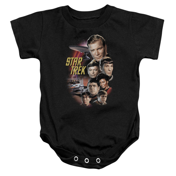 Star Trek The Classic Crew Infant Snapsuit