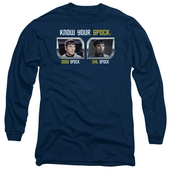 Star Trek Know Your Spock Long Sleeve T-Shirt