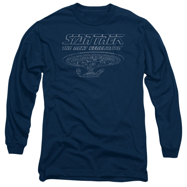 Star Trek The Next Generation TNG Enterprise Long Sleeve T-Shirt