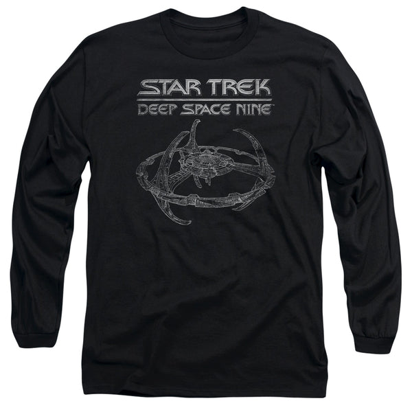 Star Trek Deep Space Nine DS9 Station Long Sleeve T-Shirt