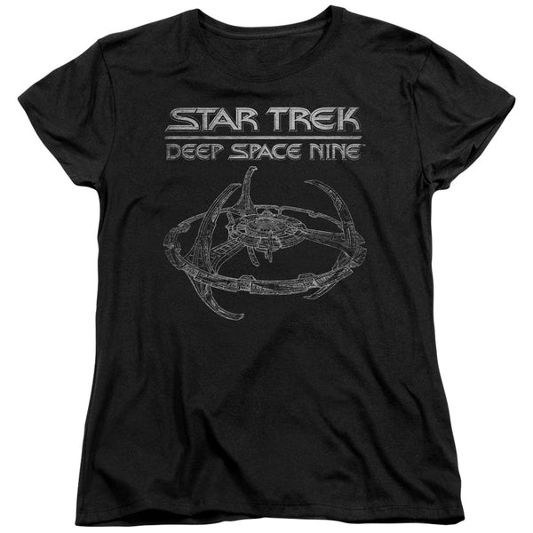 Star Trek Deep Space Nine DS9 Station Women's T-Shirt