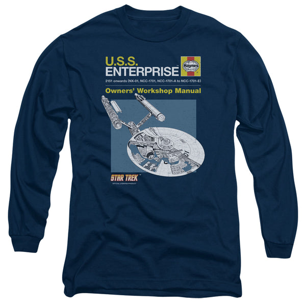 Star Trek Enterprise Manual Long Sleeve T-Shirt