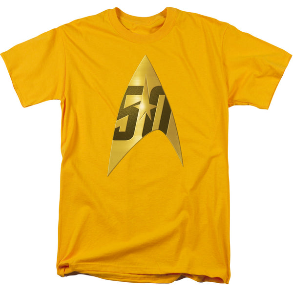 Star Trek 50th Anniversary Delta Gold T-Shirt